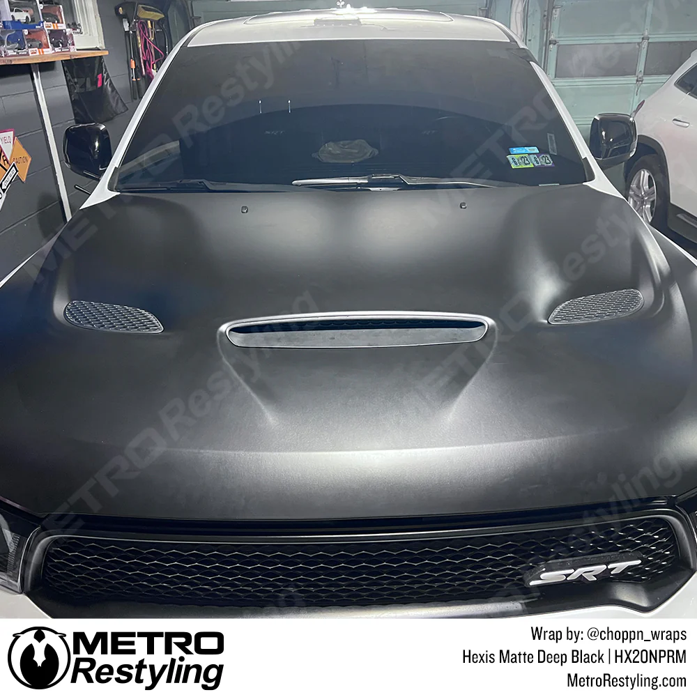 Hexis Matte Deep Black Vinyl Wrap | HX20NPRM - Image 3