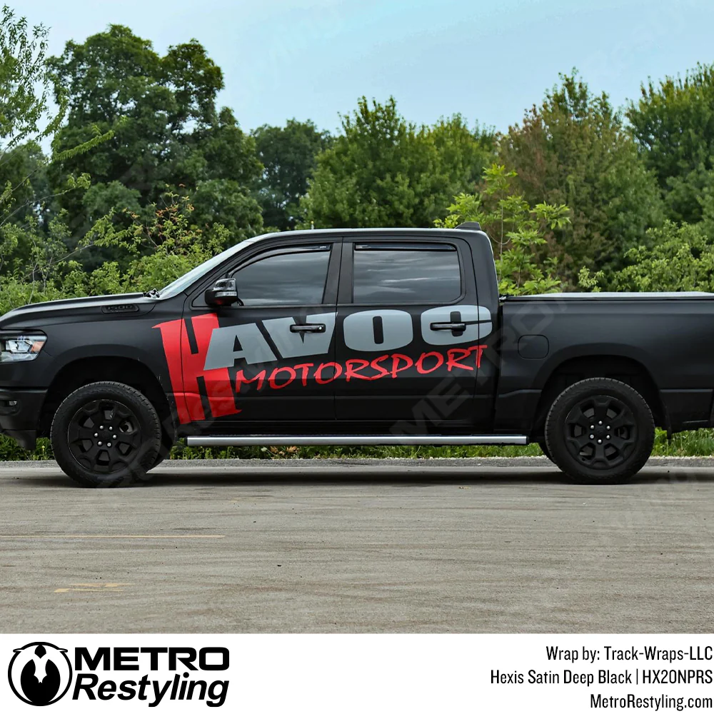 Hexis Satin Deep Black Vinyl Wrap | HX20NPRS - Image 6