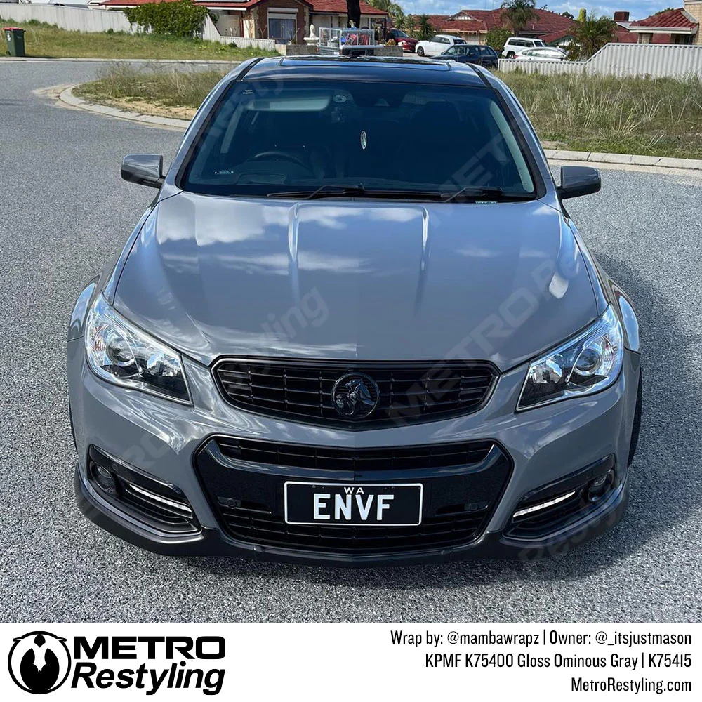 KPMF K75400 Gloss Ominous Gray Vinyl Wrap | K75415 - Image 10