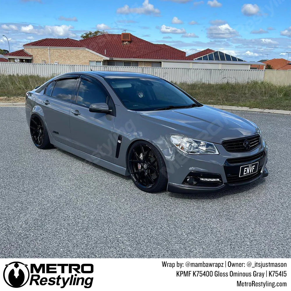 KPMF K75400 Gloss Ominous Gray Vinyl Wrap | K75415 - Image 11