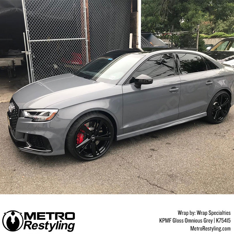 KPMF K75400 Gloss Ominous Gray Vinyl Wrap | K75415 - Image 3