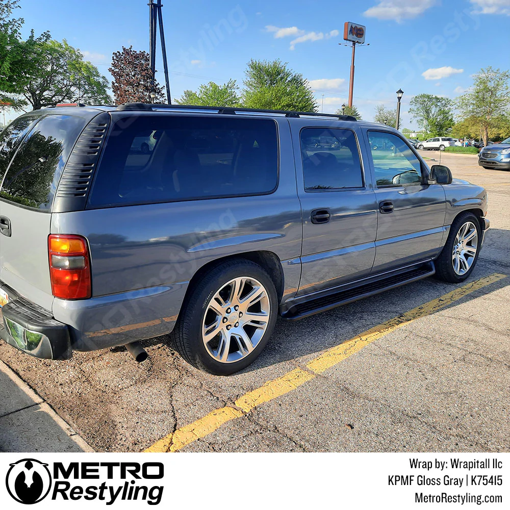 KPMF K75400 Gloss Ominous Gray Vinyl Wrap | K75415 - Image 5