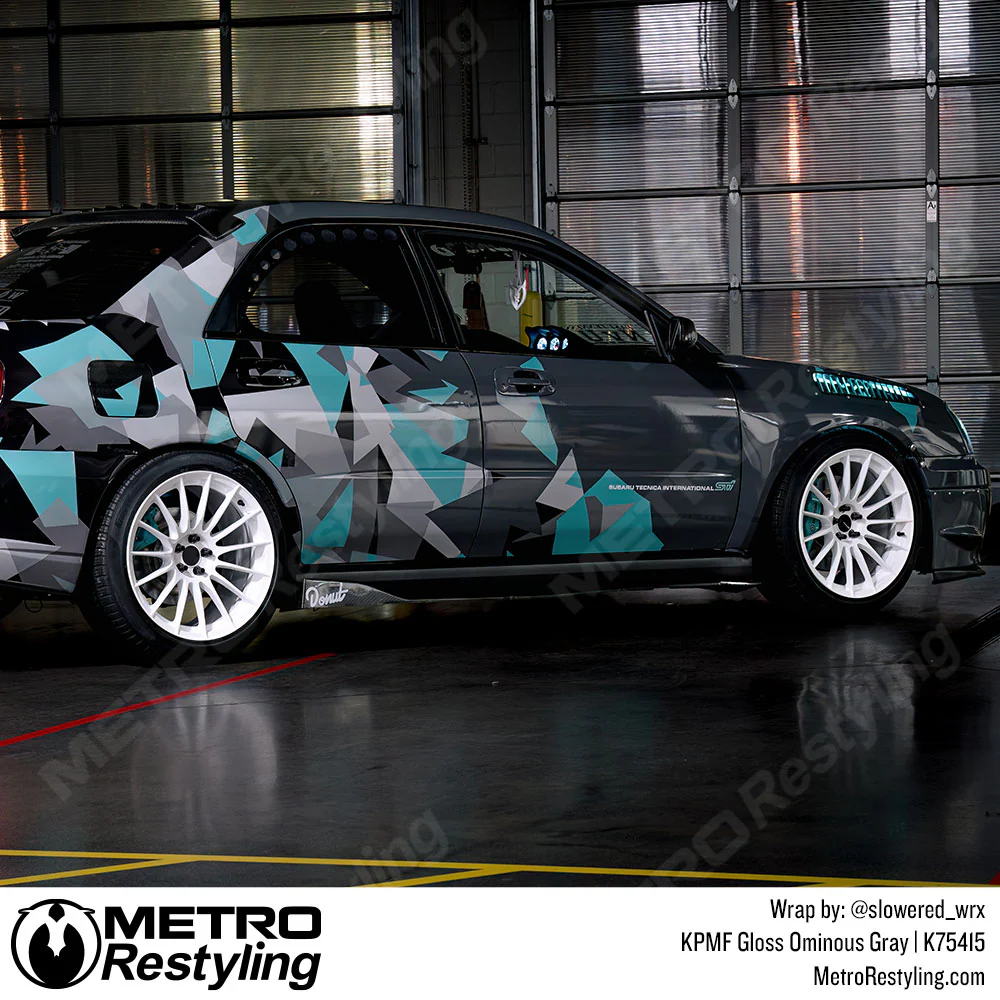 KPMF K75400 Gloss Ominous Gray Vinyl Wrap | K75415 - Image 6