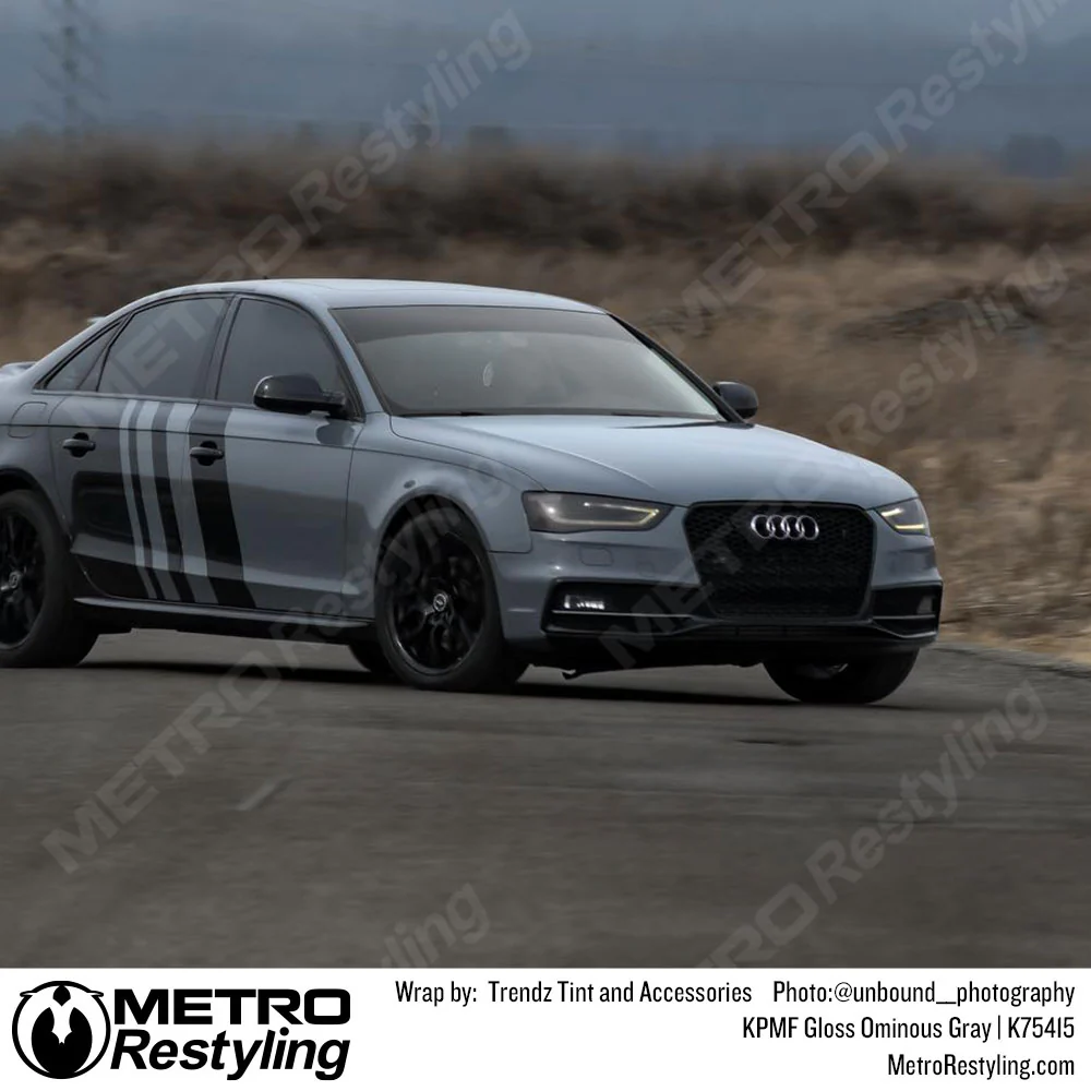 KPMF K75400 Gloss Ominous Gray Vinyl Wrap | K75415 - Image 7