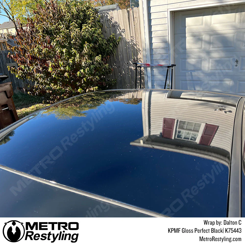 KPMF K75400 Gloss Perfect Black Vinyl Wrap | K75443 - Image 4