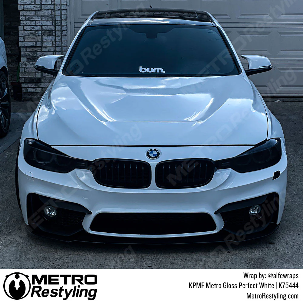 KPMF K75400 Gloss Perfect White Vinyl Wrap | K75444 - Image 3