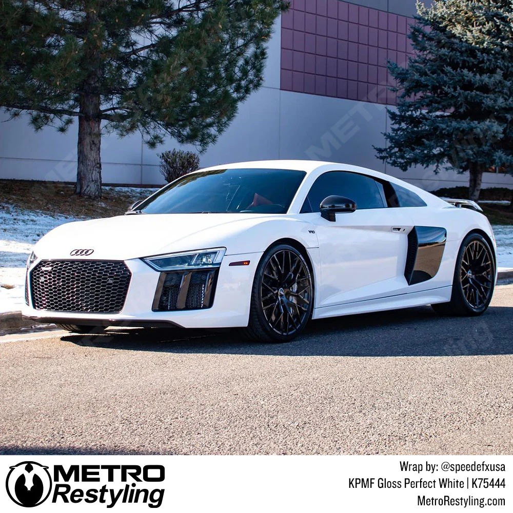KPMF K75400 Gloss Perfect White Vinyl Wrap | K75444 - Image 4