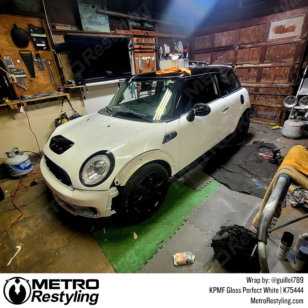 KPMF K75400 Gloss Perfect White Vinyl Wrap | K75444 - Image 6