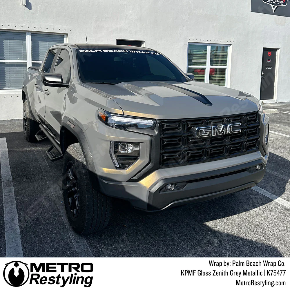 KPMF K75400 Gloss Zenith Grey Metallic Vinyl Wrap | K75477 - Image 3