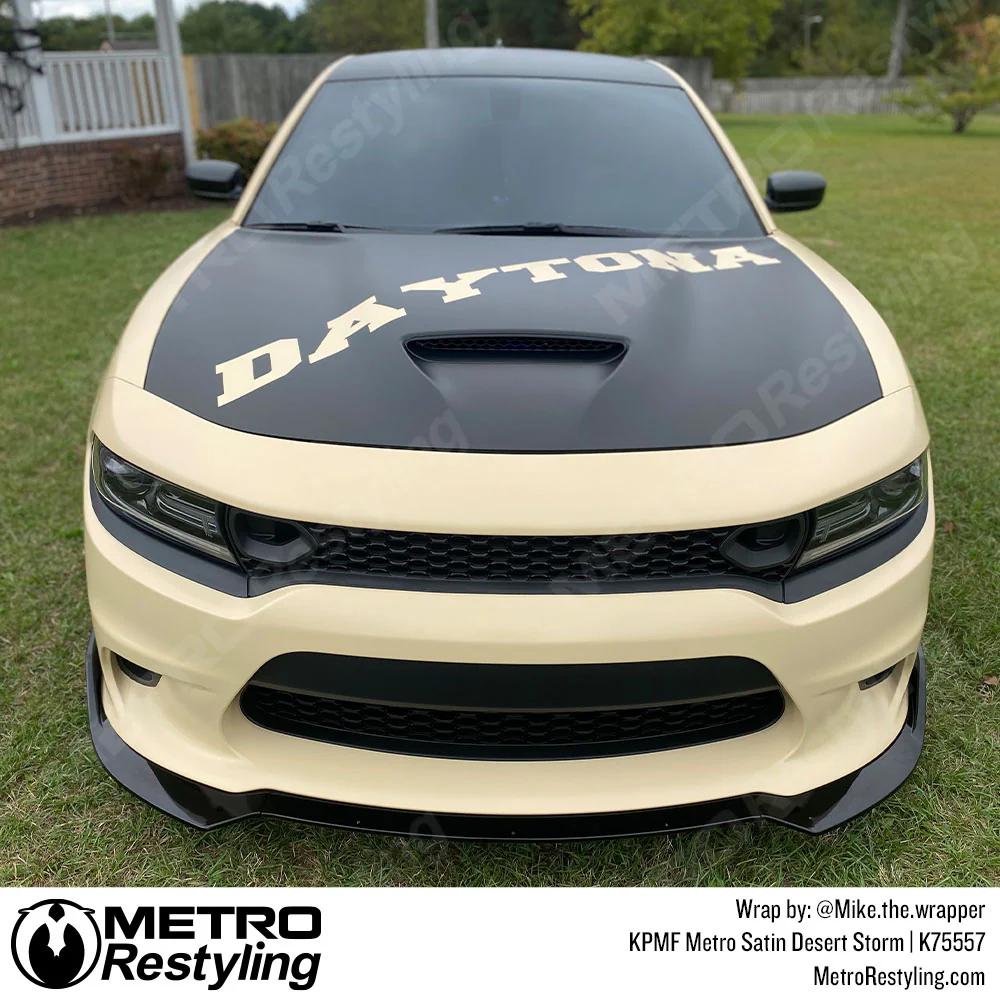 KPMF K75500 Metro Satin Desert Storm Vinyl Wrap | K75557 - Image 10