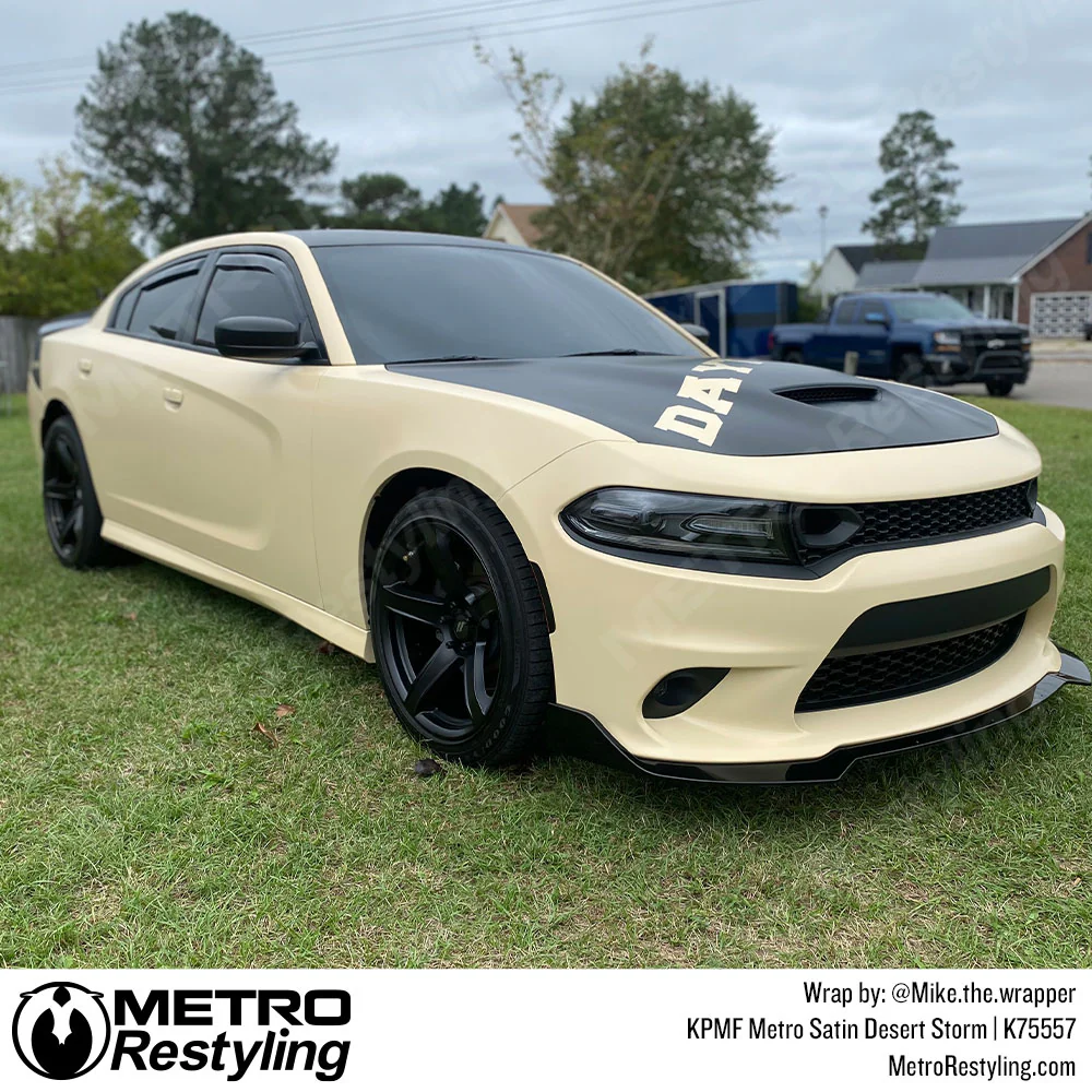 KPMF K75500 Metro Satin Desert Storm Vinyl Wrap | K75557 - Image 11
