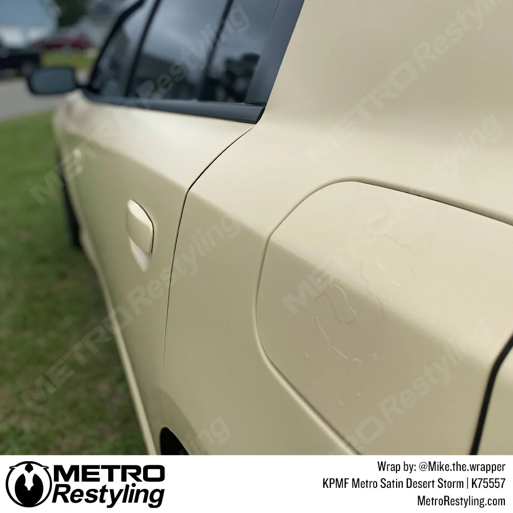 KPMF K75500 Metro Satin Desert Storm Vinyl Wrap | K75557 - Image 12