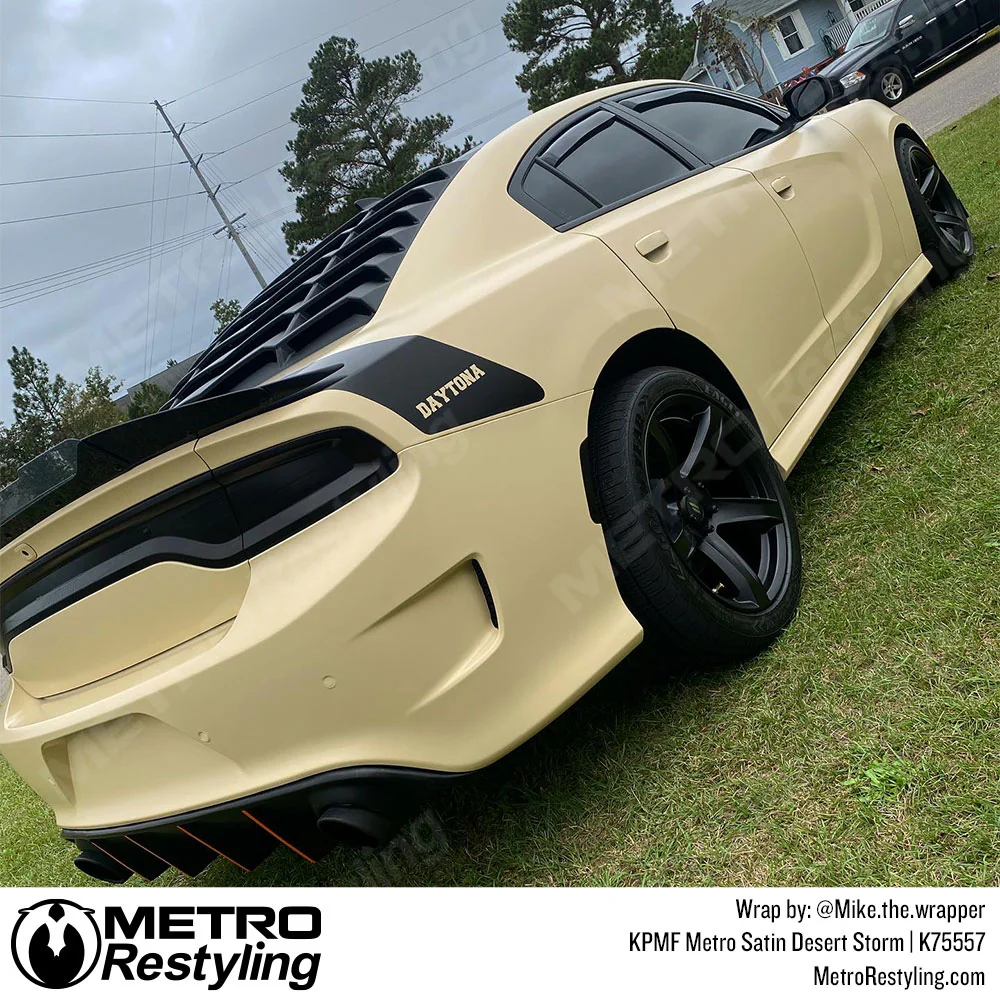 KPMF K75500 Metro Satin Desert Storm Vinyl Wrap | K75557 - Image 13