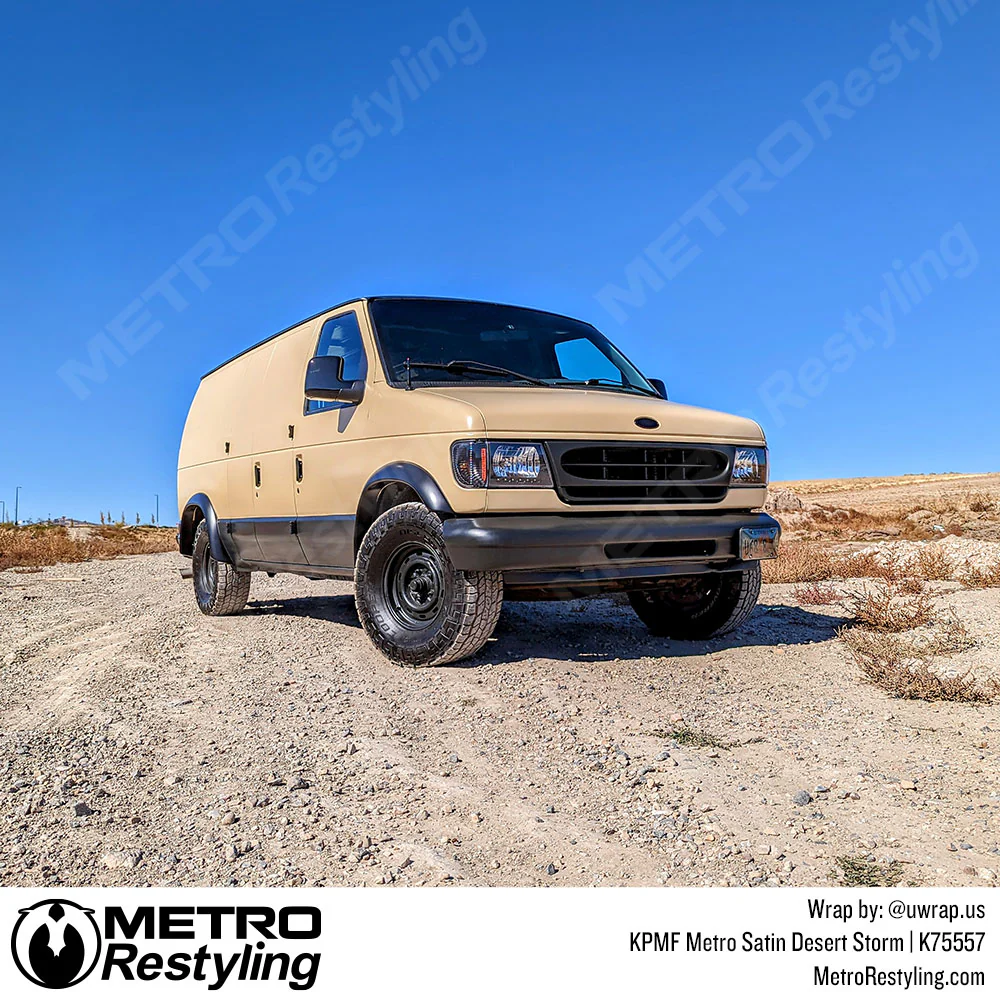 KPMF K75500 Metro Satin Desert Storm Vinyl Wrap | K75557 - Image 15