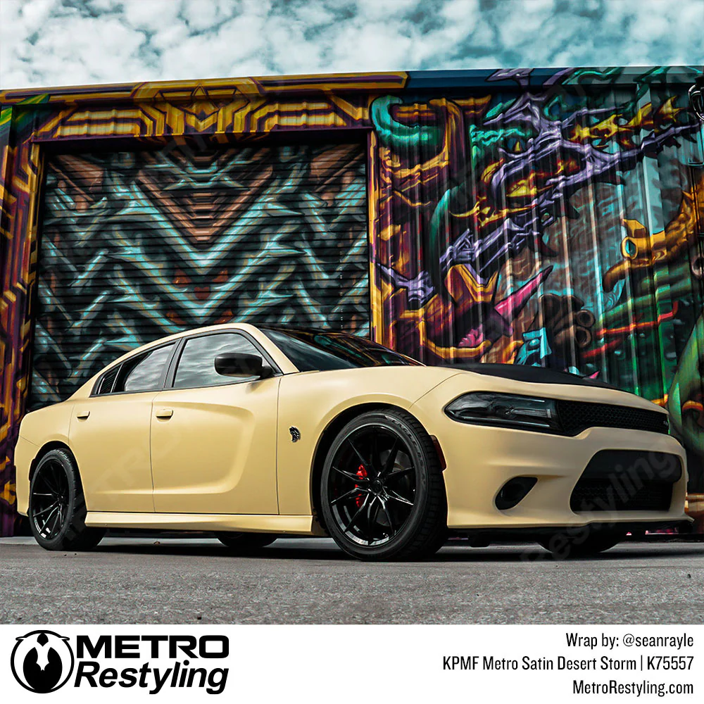 KPMF K75500 Metro Satin Desert Storm Vinyl Wrap | K75557 - Image 16