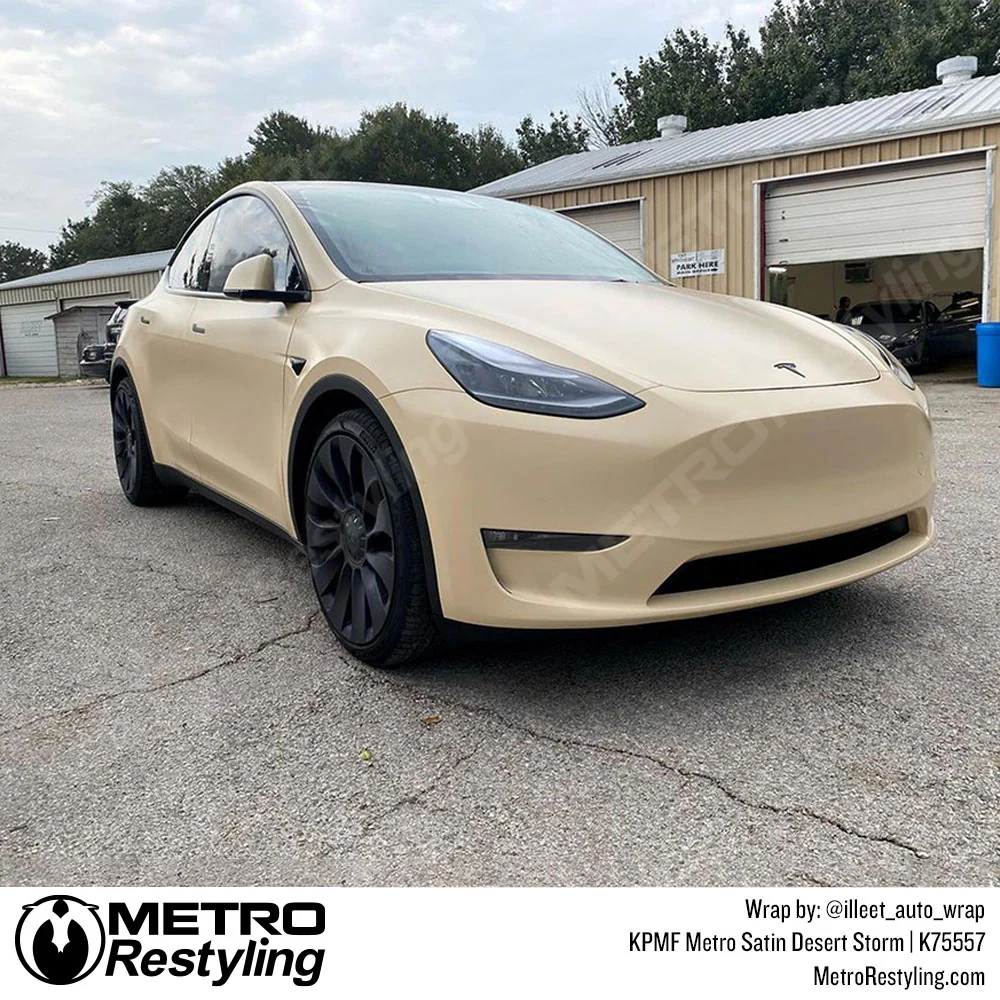 KPMF K75500 Metro Satin Desert Storm Vinyl Wrap | K75557 - Image 22