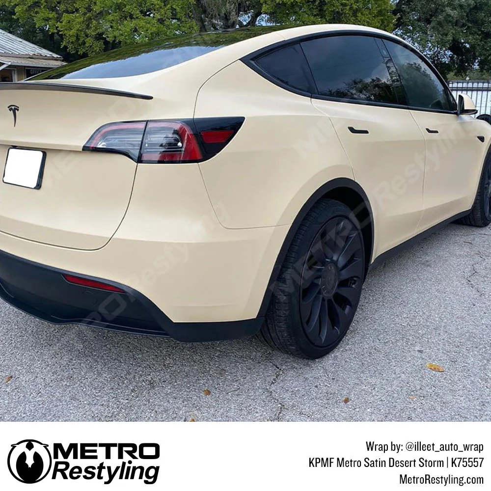 KPMF K75500 Metro Satin Desert Storm Vinyl Wrap | K75557 - Image 24