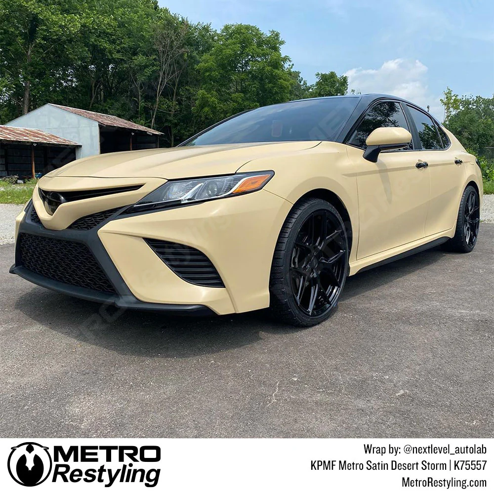 KPMF K75500 Metro Satin Desert Storm Vinyl Wrap | K75557 - Image 25