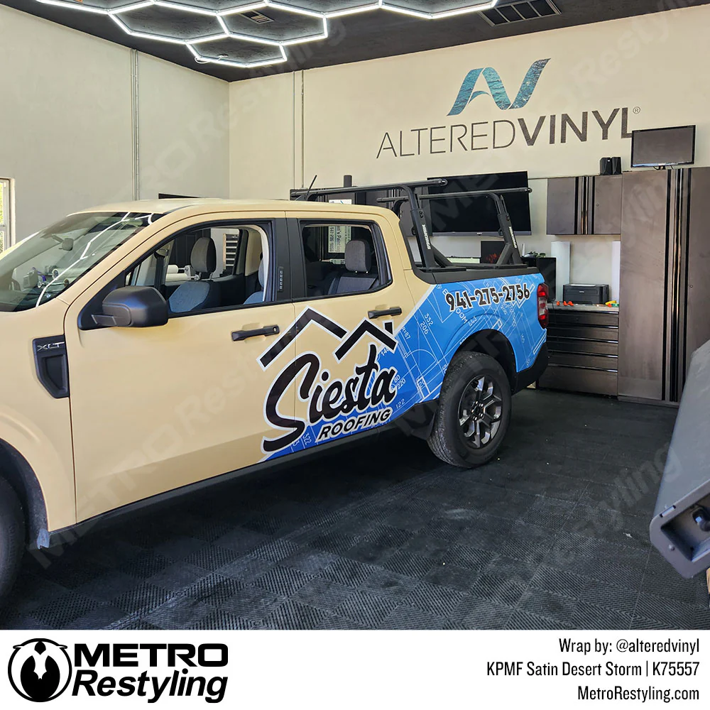 KPMF K75500 Metro Satin Desert Storm Vinyl Wrap | K75557 - Image 28