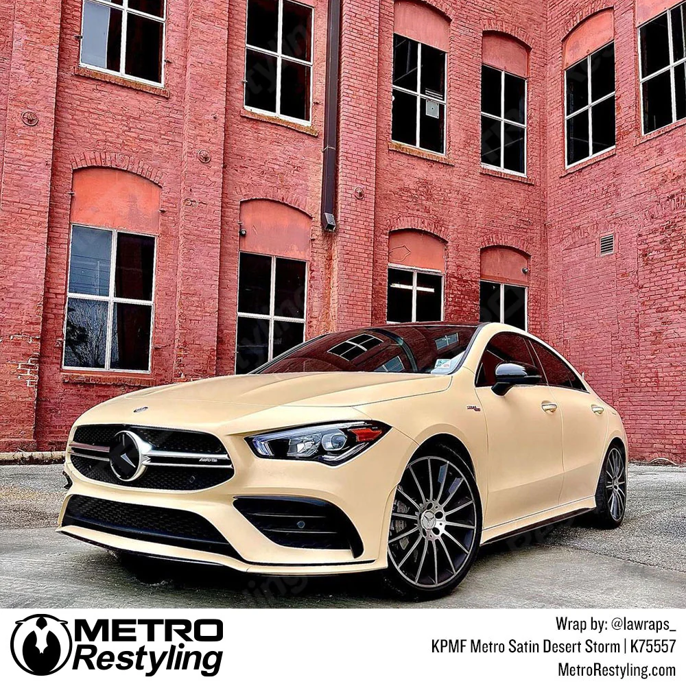 KPMF K75500 Metro Satin Desert Storm Vinyl Wrap | K75557 - Image 3