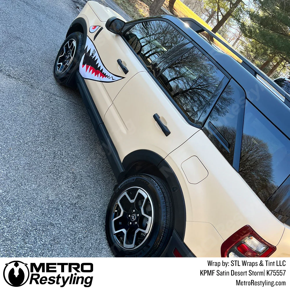 KPMF K75500 Metro Satin Desert Storm Vinyl Wrap | K75557 - Image 32