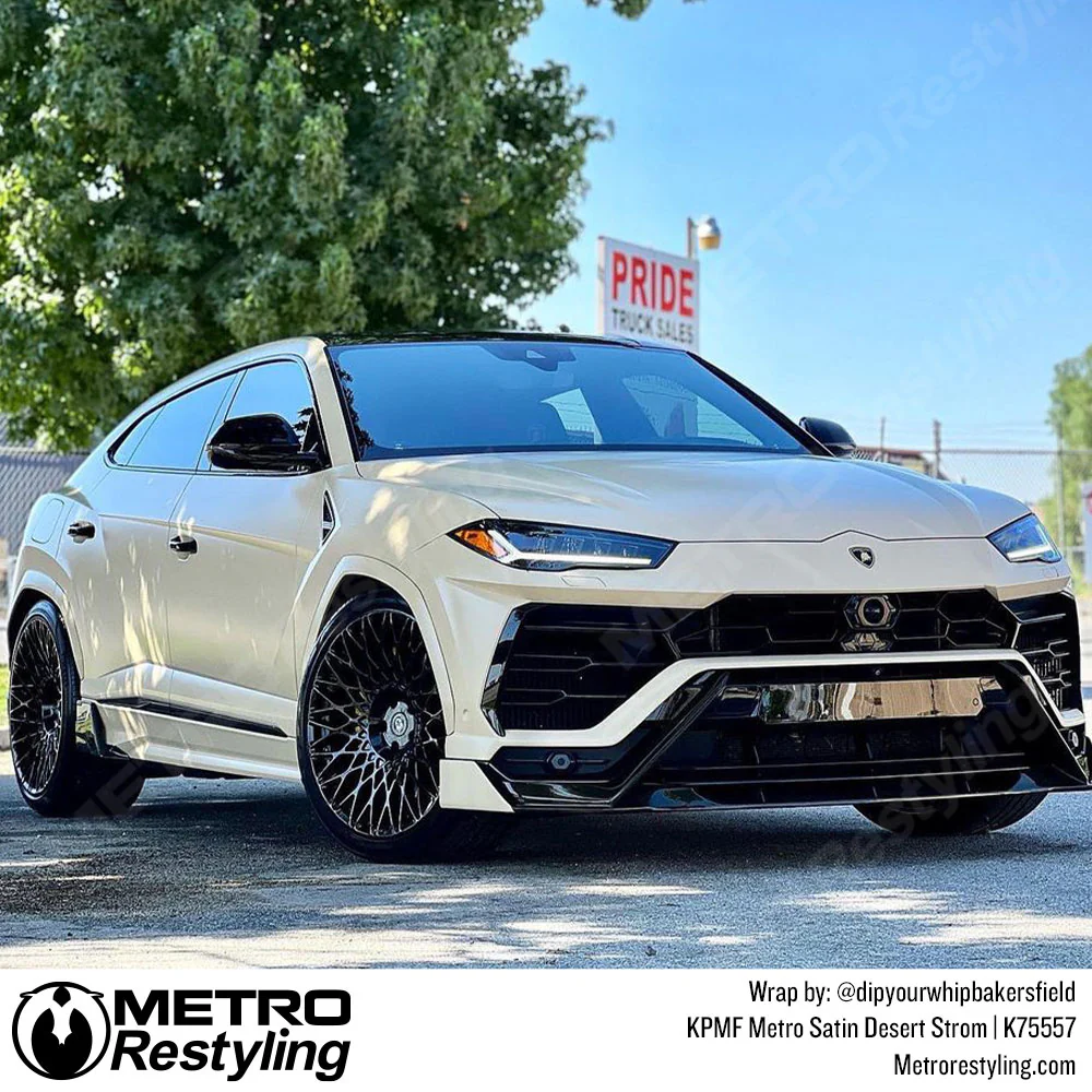 KPMF K75500 Metro Satin Desert Storm Vinyl Wrap | K75557 - Image 36