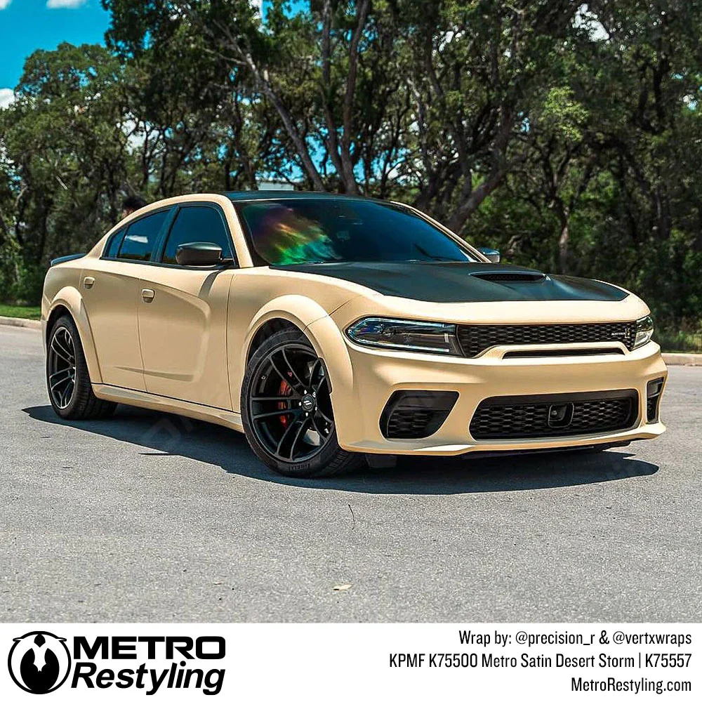 KPMF K75500 Metro Satin Desert Storm Vinyl Wrap | K75557 - Image 37