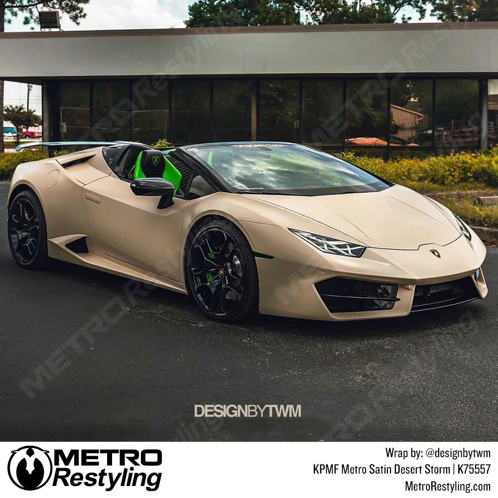 KPMF K75500 Metro Satin Desert Storm Vinyl Wrap | K75557 - Image 5