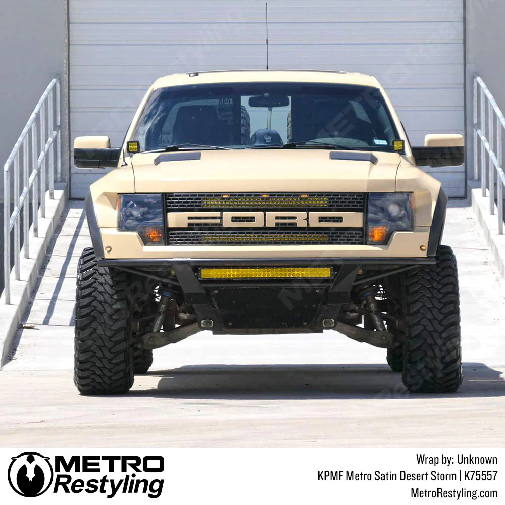KPMF K75500 Metro Satin Desert Storm Vinyl Wrap | K75557 - Image 7