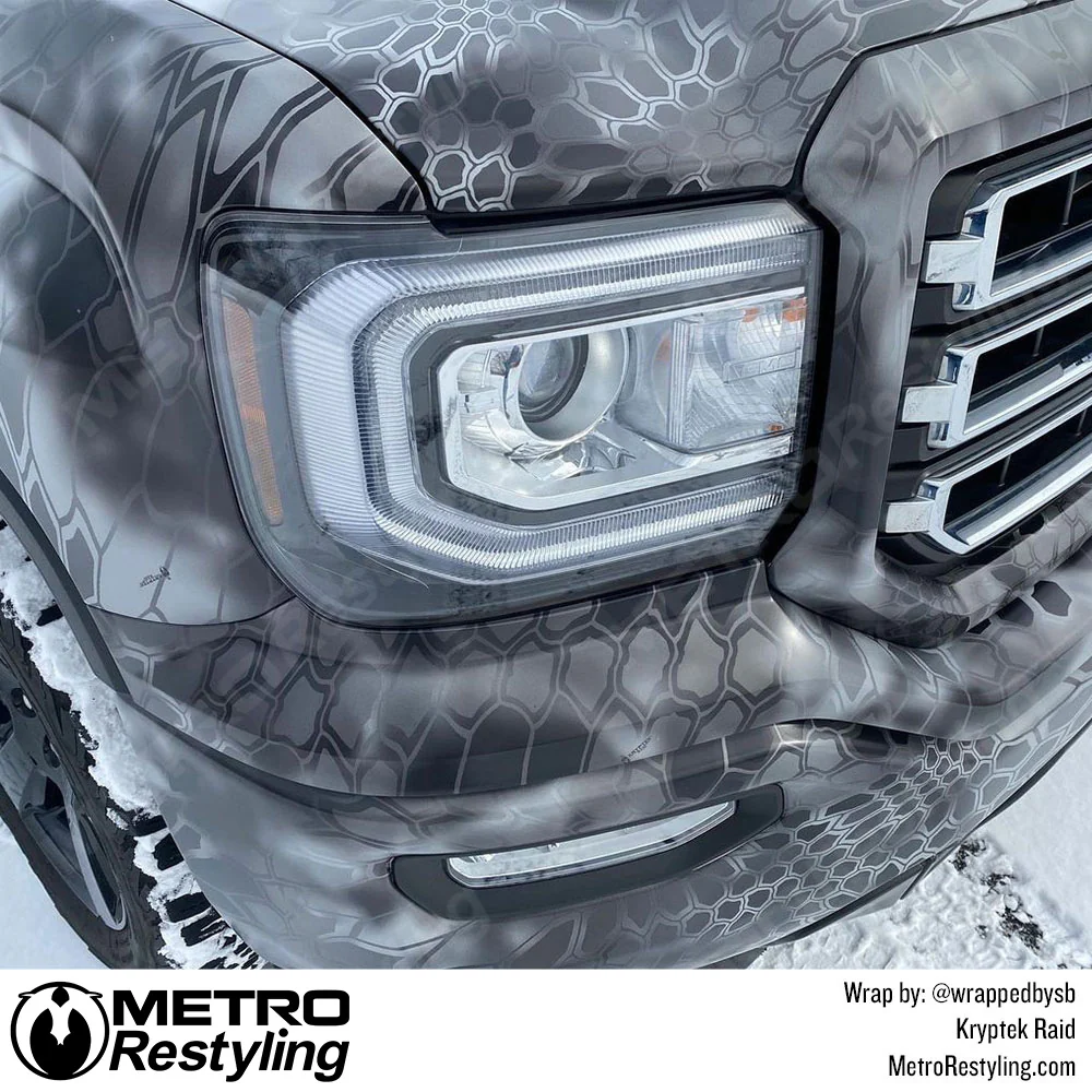 Kryptek Raid Camouflage Vinyl Wrap Film - Image 17
