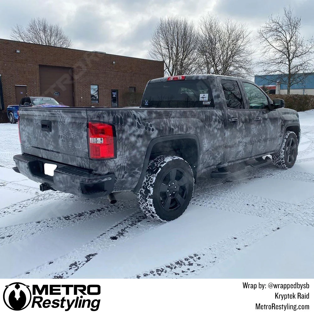 Kryptek Raid Camouflage Vinyl Wrap Film - Image 18