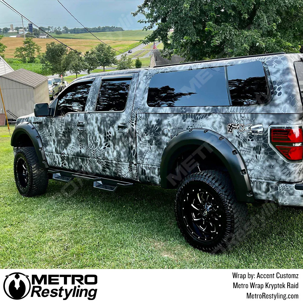 Kryptek Raid Camouflage Vinyl Wrap Film - Image 6