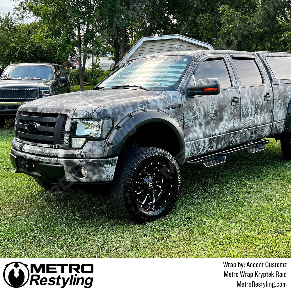 Kryptek Raid Camouflage Vinyl Wrap Film - Image 7