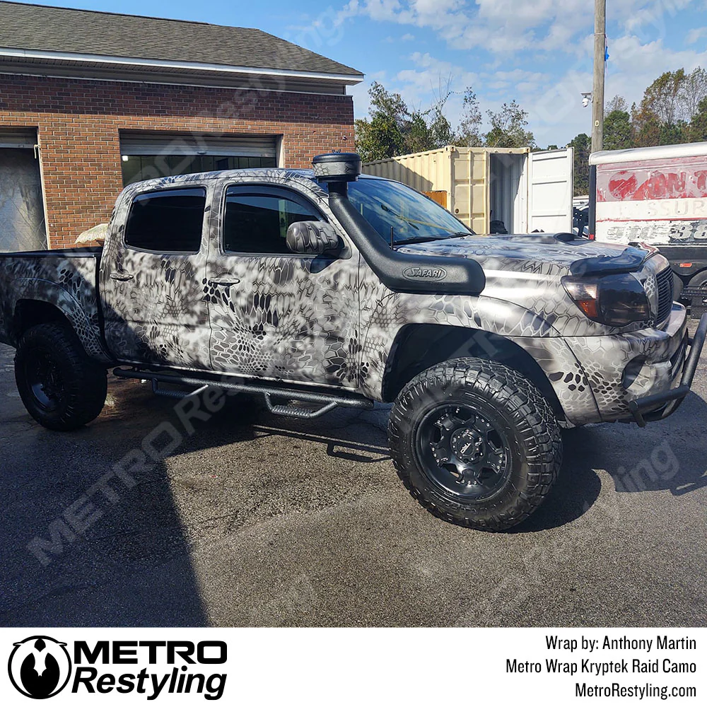 Kryptek Raid Camouflage Vinyl Wrap Film - Image 9