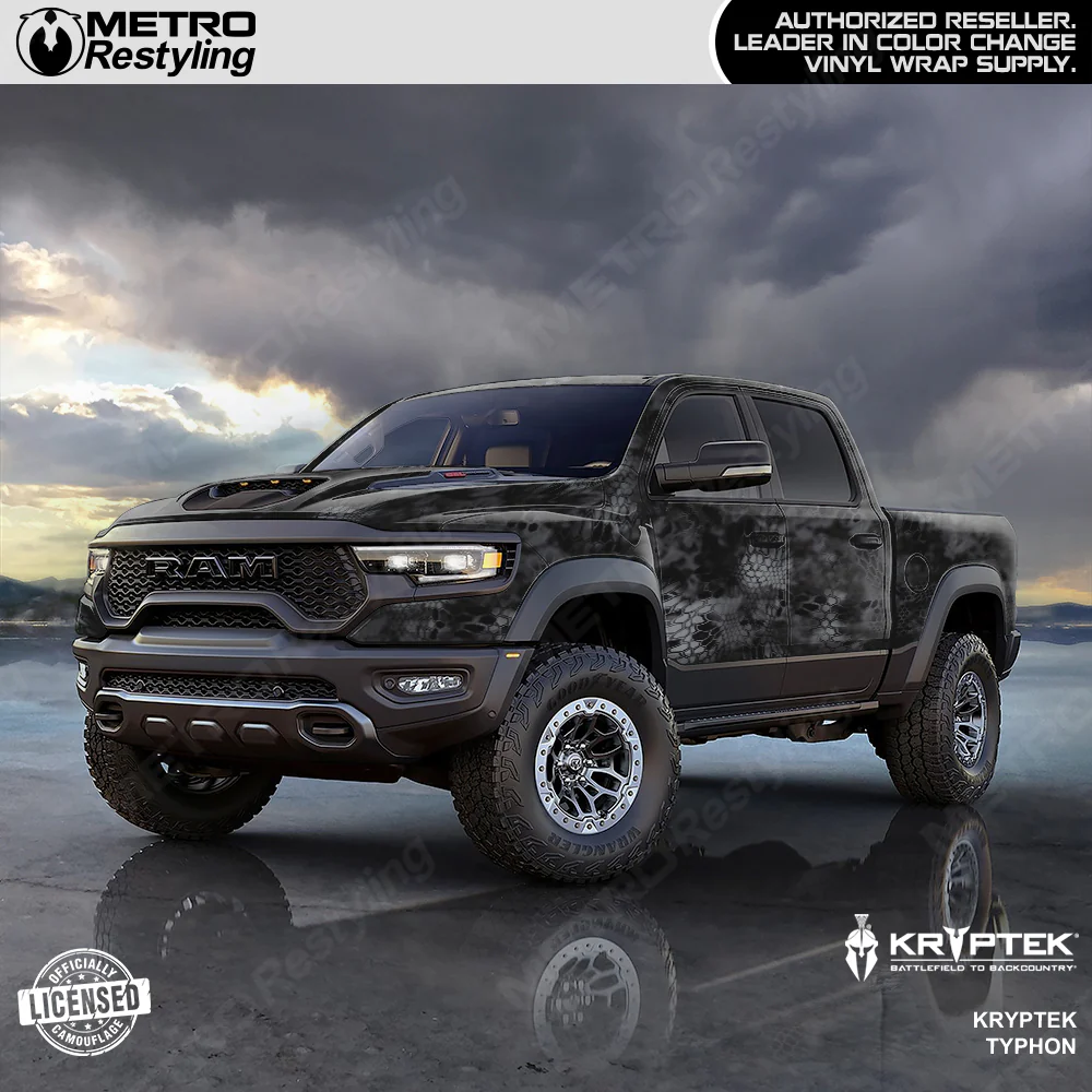 Kryptek Typhon Camouflage Vinyl Wrap Film - Image 4