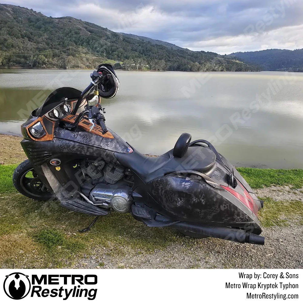 Kryptek Typhon Camouflage Vinyl Wrap Film - Image 5