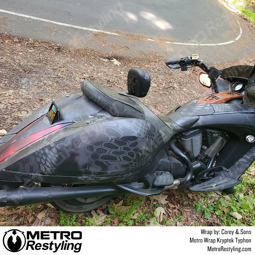 Kryptek Typhon Camouflage Vinyl Wrap Film - Image 6