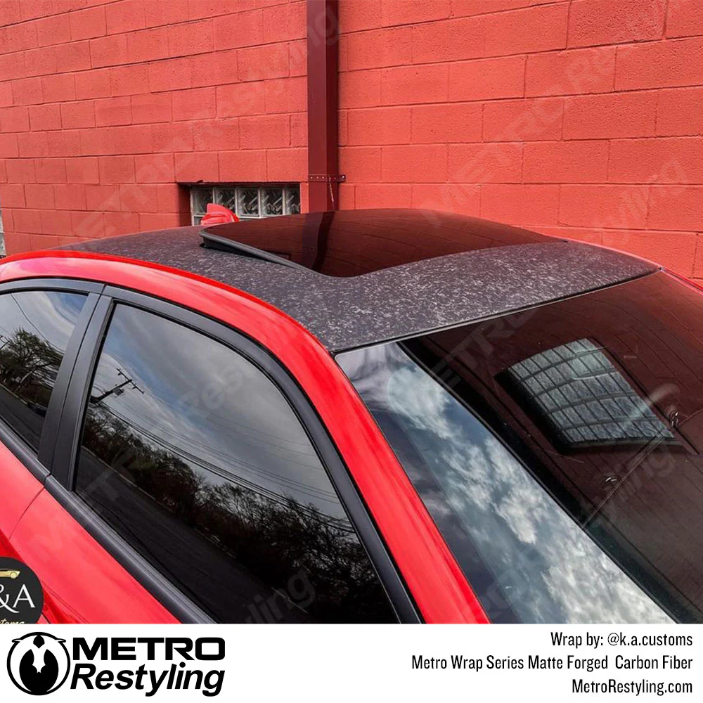 Metro Wrap Forged Carbon Fiber Vinyl Film - Image 10