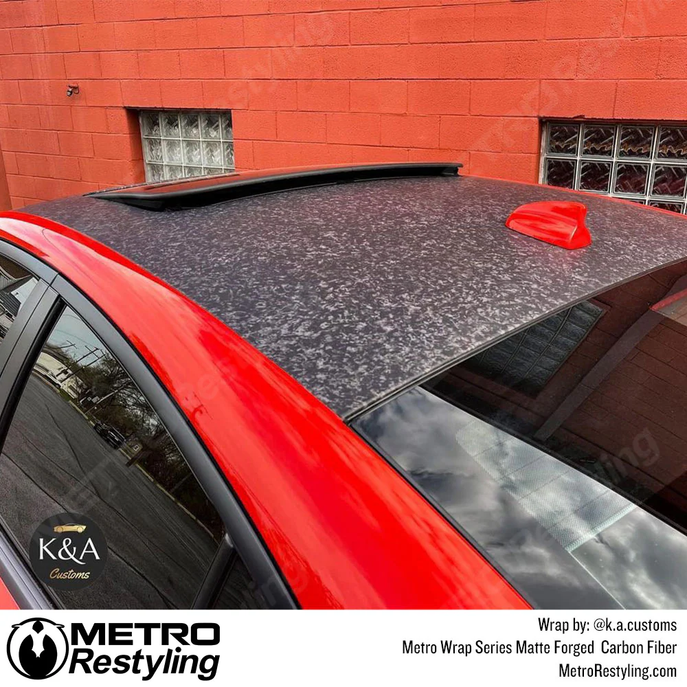 Metro Wrap Forged Carbon Fiber Vinyl Film - Image 11