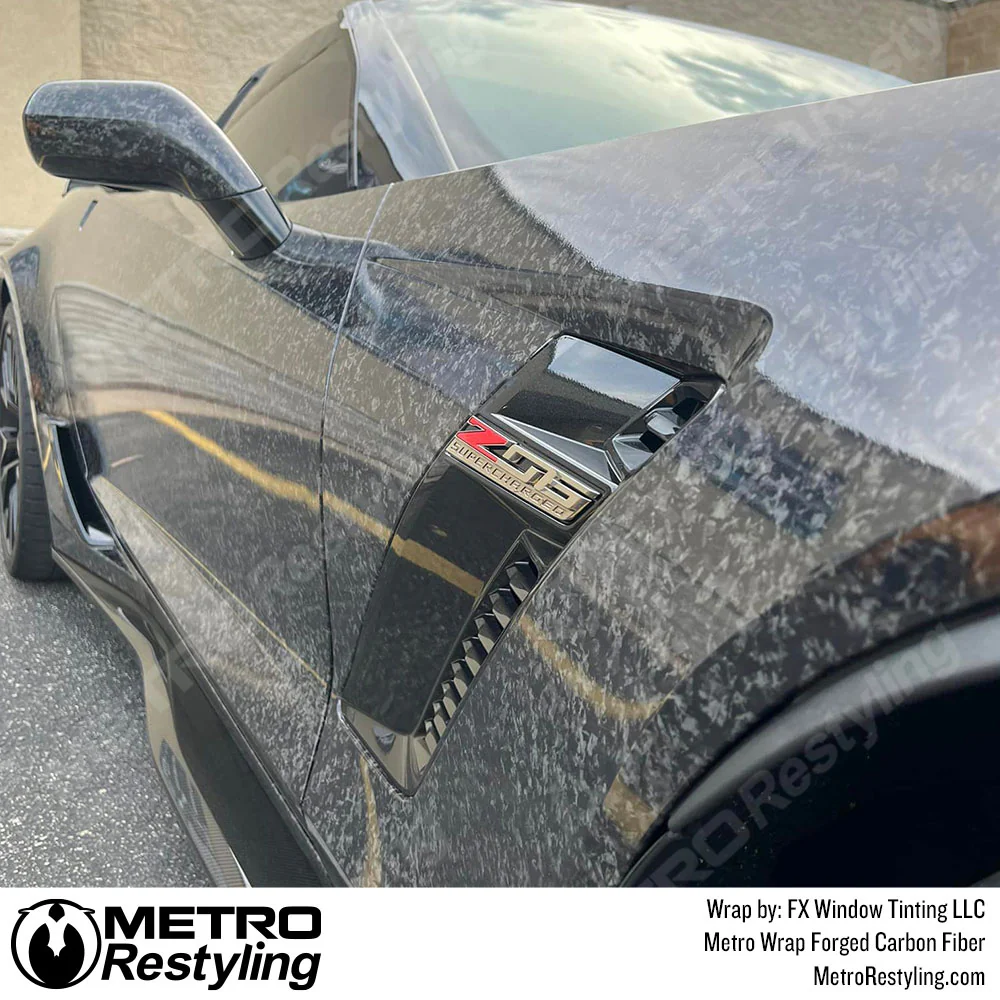 Metro Wrap Forged Carbon Fiber Vinyl Film - Image 14