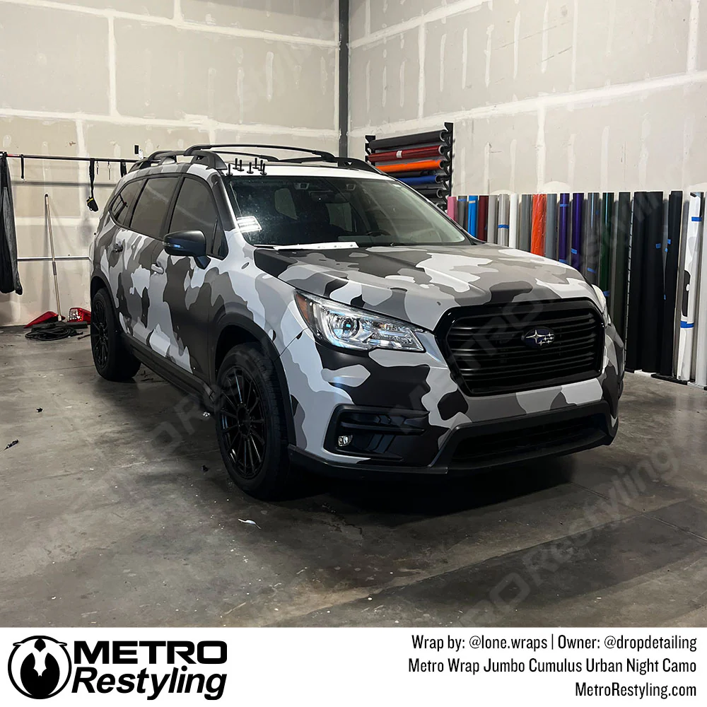 Metro Wrap Jumbo Cumulus Urban Night Camouflage Vinyl Film - Image 4