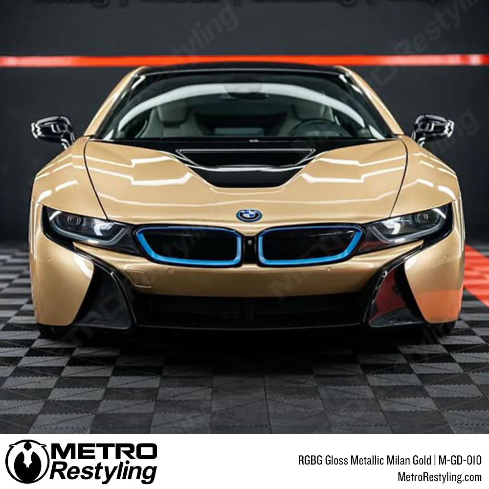 RGBG Gloss Metallic Milan Gold Colored PPF | M-GD-010 - Image 3