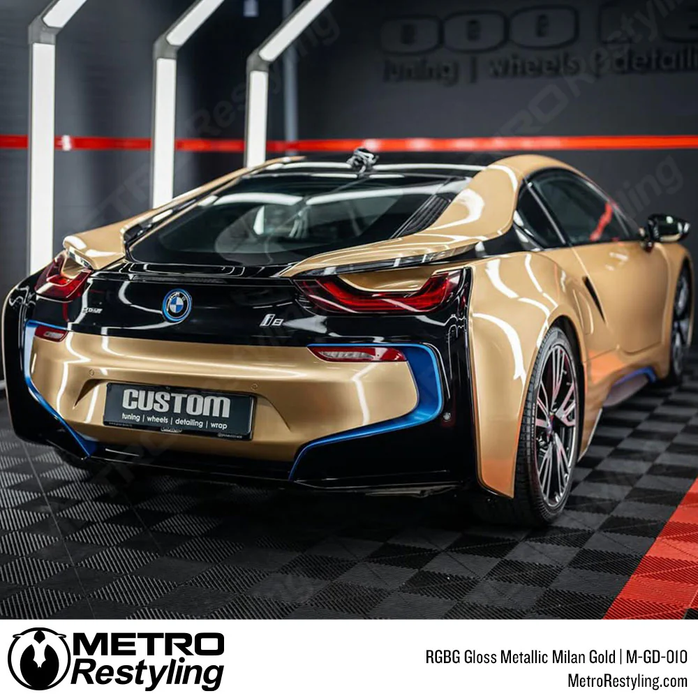 RGBG Gloss Metallic Milan Gold Colored PPF | M-GD-010 - Image 6